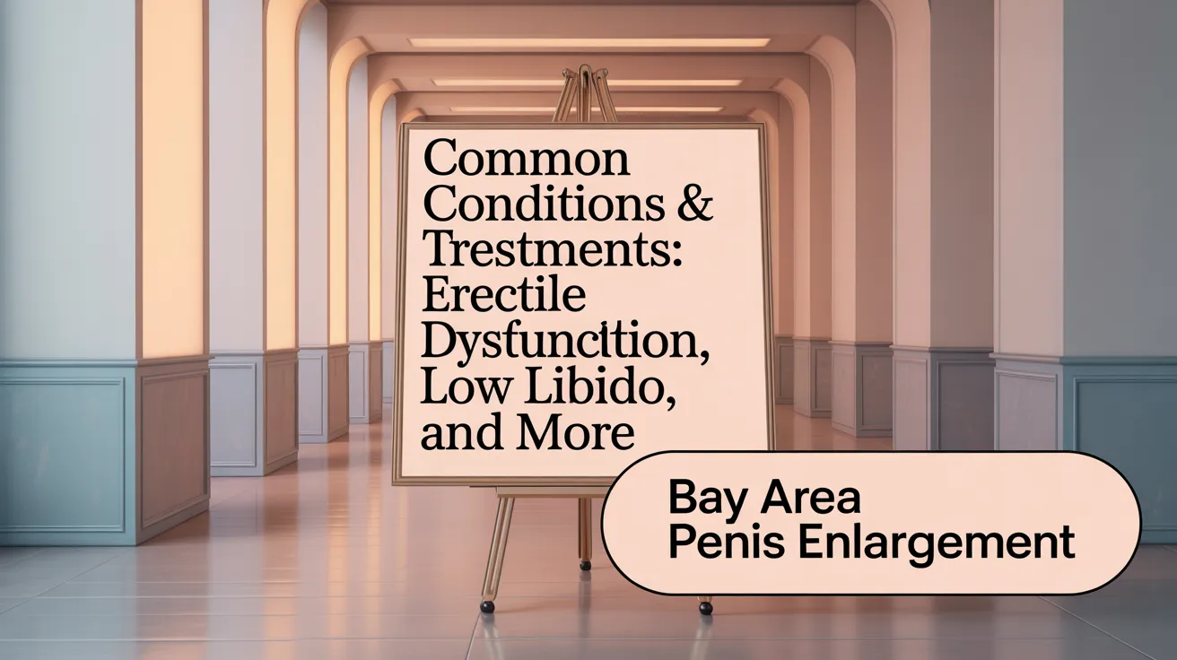 Common Conditions & Treatments: Erectile Dysfunction, Low Libido, and More