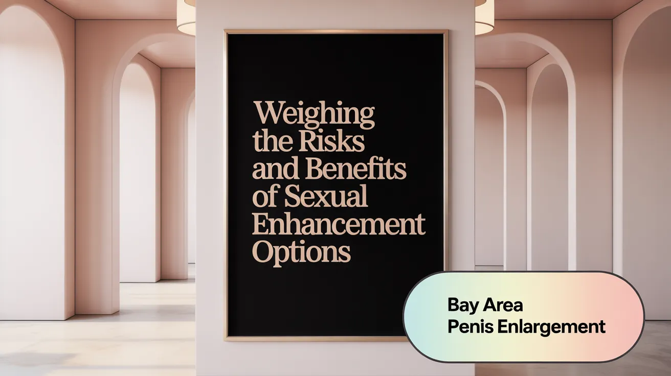Weighing the Risks and Benefits of Sexual Enhancement Options