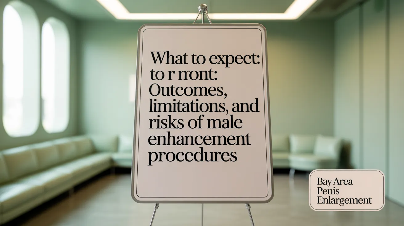 What to Expect: Outcomes, Limitations, and Risks of Male Enhancement Procedures