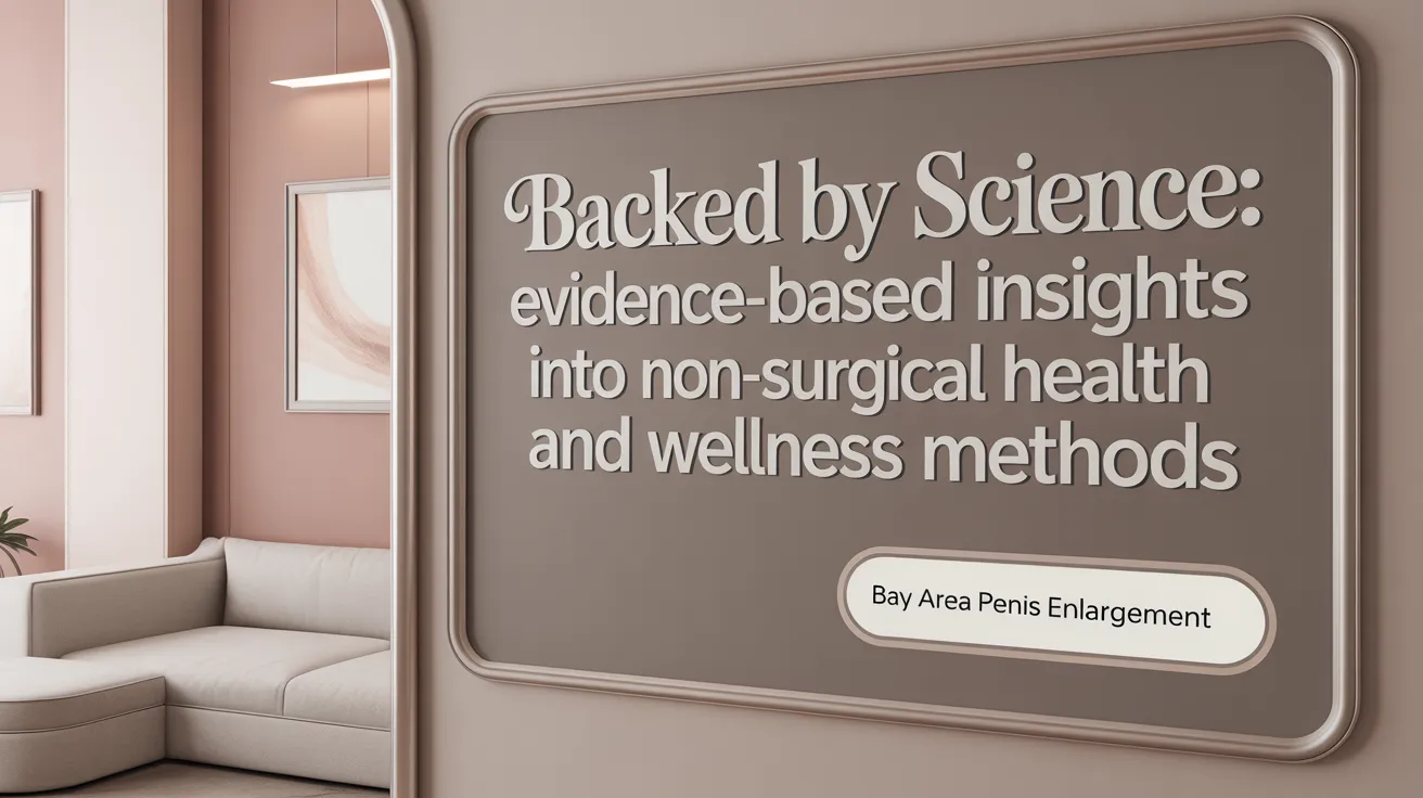 Backed by Science: Evidence-Based Insights into Non-Surgical Penile Enlargement Methods