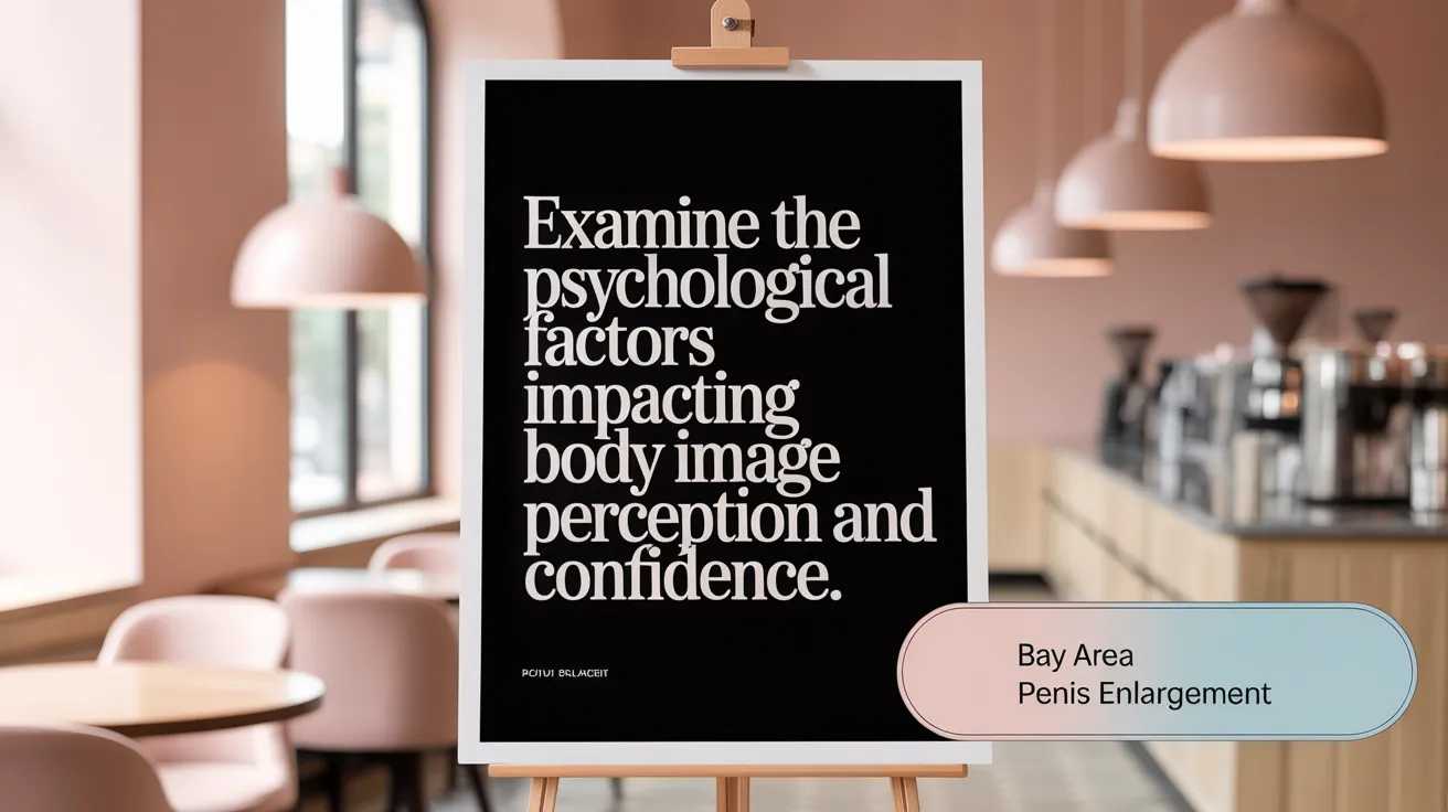 Examine the psychological factors impacting penile size perception and confidence