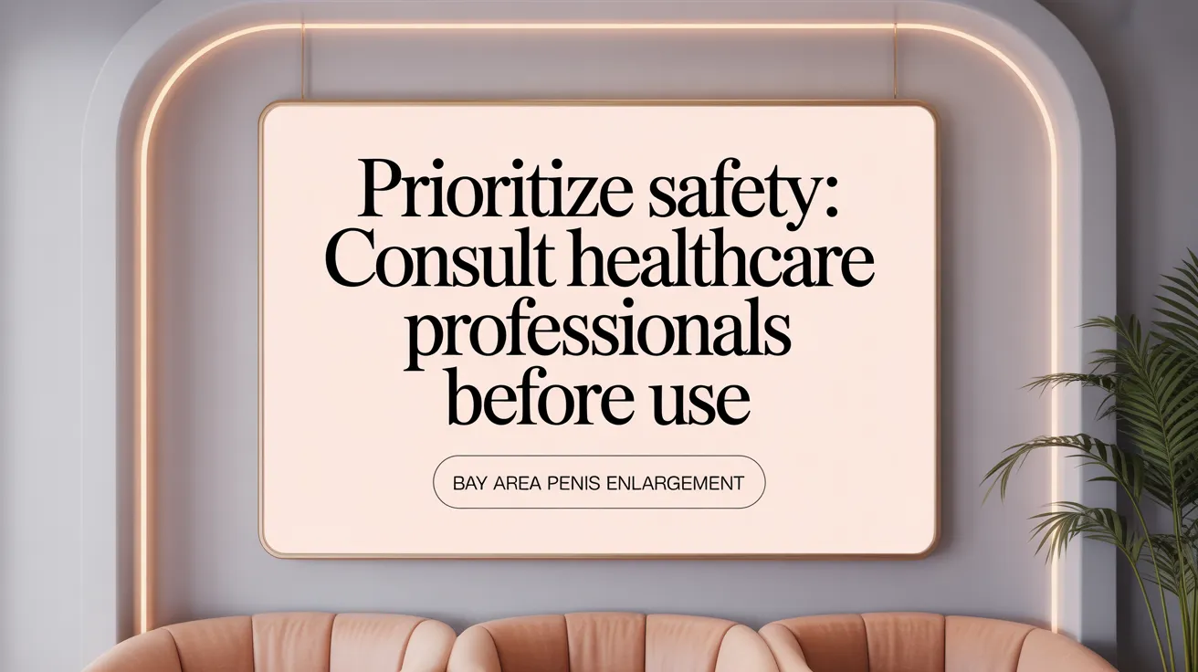 Prioritize Safety: Consult Healthcare Professionals Before Use