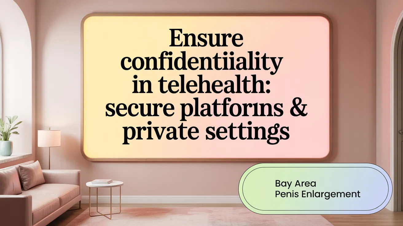 Ensure Confidentiality in Telehealth: Secure Platforms & Private Settings