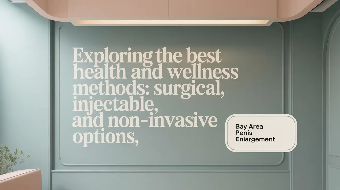 Exploring the Best Male Enhancement Methods: Surgical, Injectable, and Non-Invasive