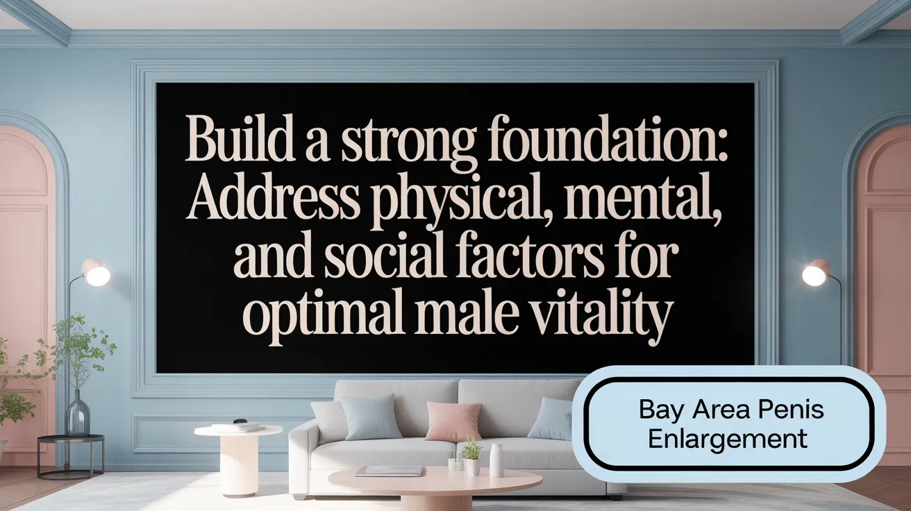 Build a Strong Foundation: Address Physical, Mental, and Social Factors for Optimal Male Vitality