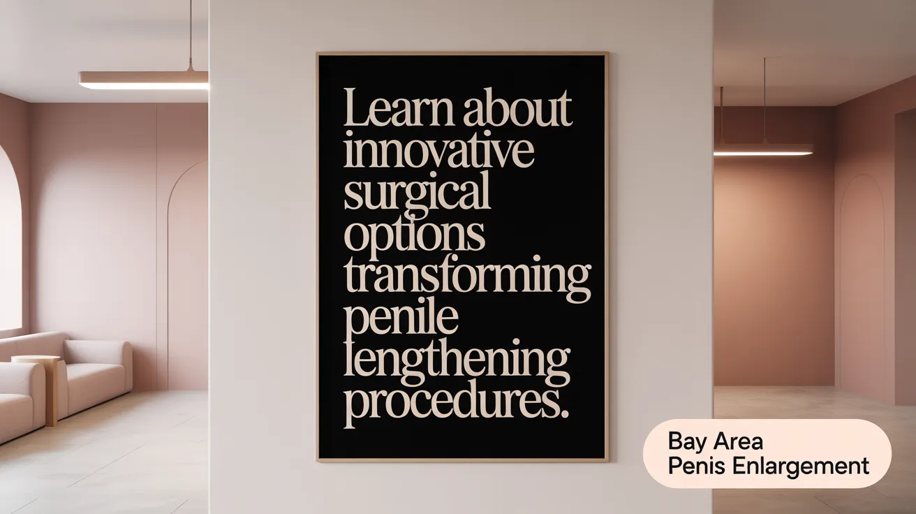 Learn about innovative surgical options transforming penile lengthening procedures.