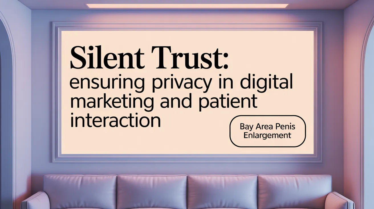 Silent Trust: Ensuring Privacy in Digital Marketing and Patient Interaction