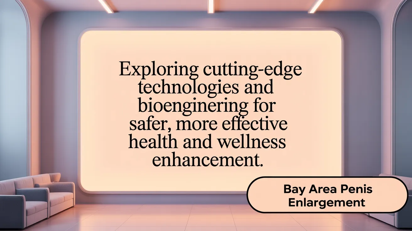 Exploring Cutting-Edge Technologies and Bioengineering for Safer, More Effective Penis Enhancement