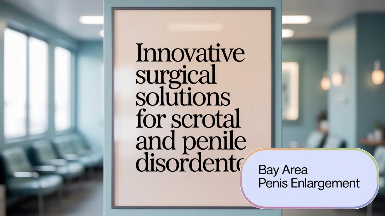 Innovative Surgical Solutions for Scrotal and Penile Disorders