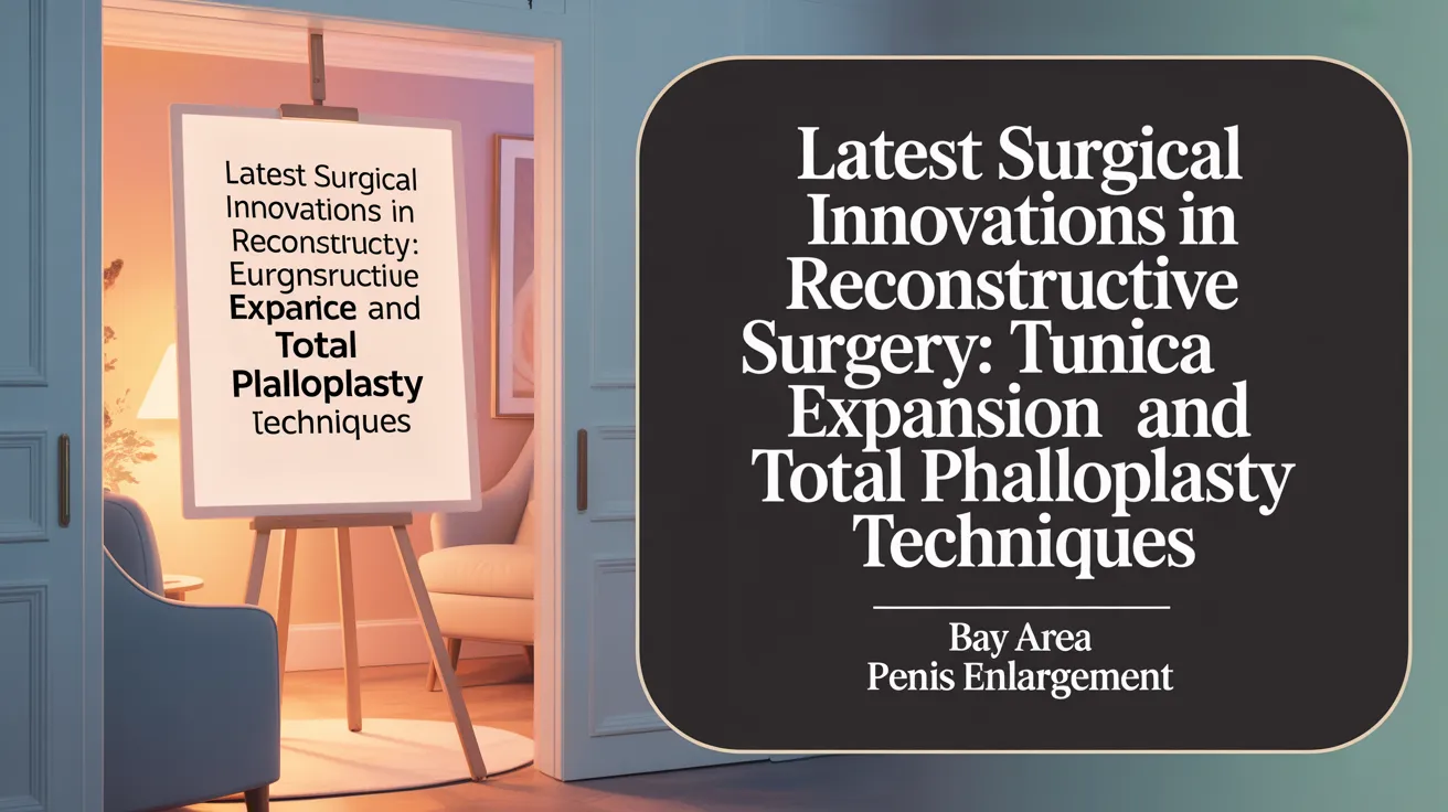 Latest Surgical Innovations: Tunica Expansion & Total Phalloplasty