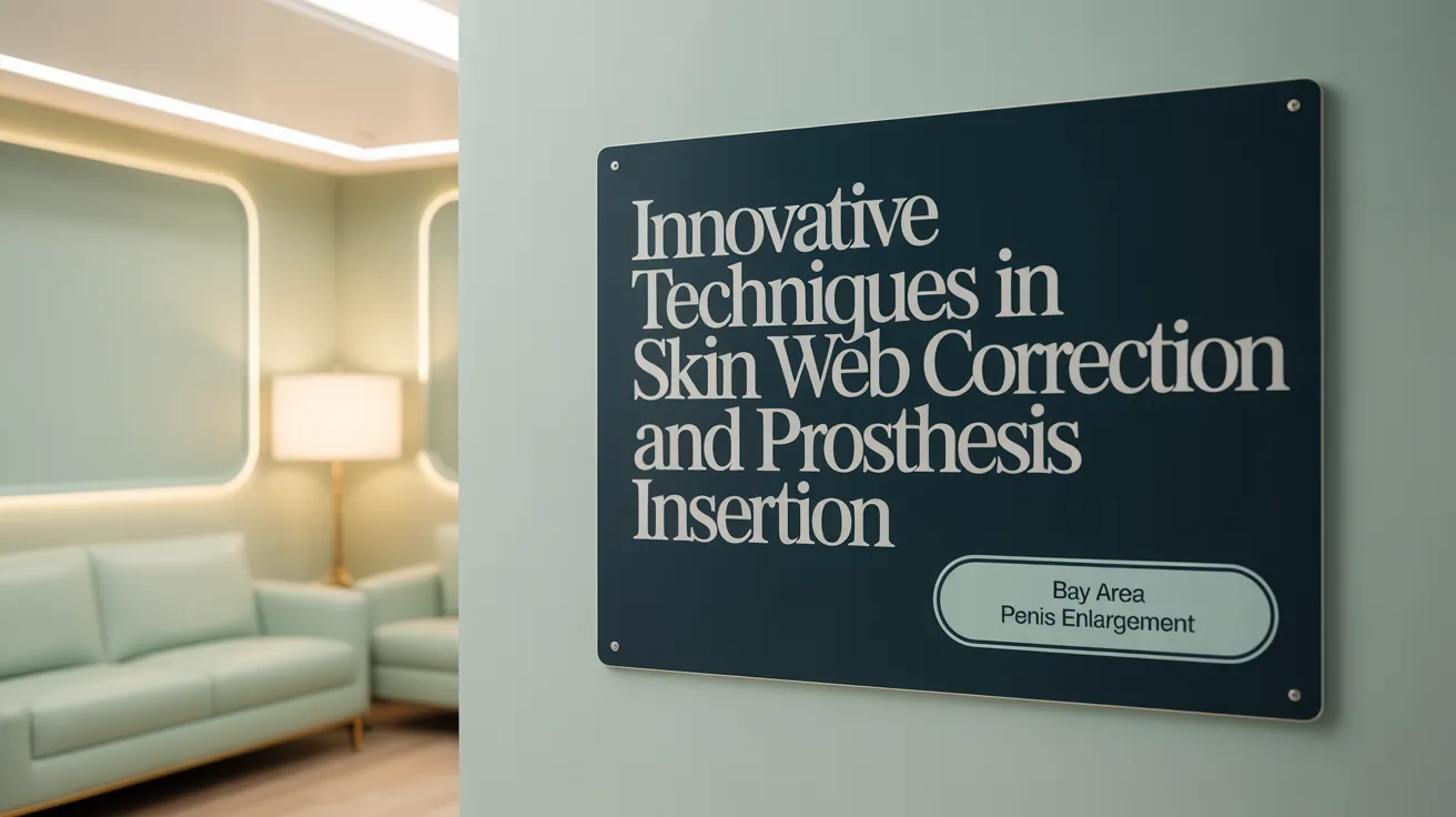 Innovative Techniques in Penoscrotal Web Correction and Prosthesis Insertion