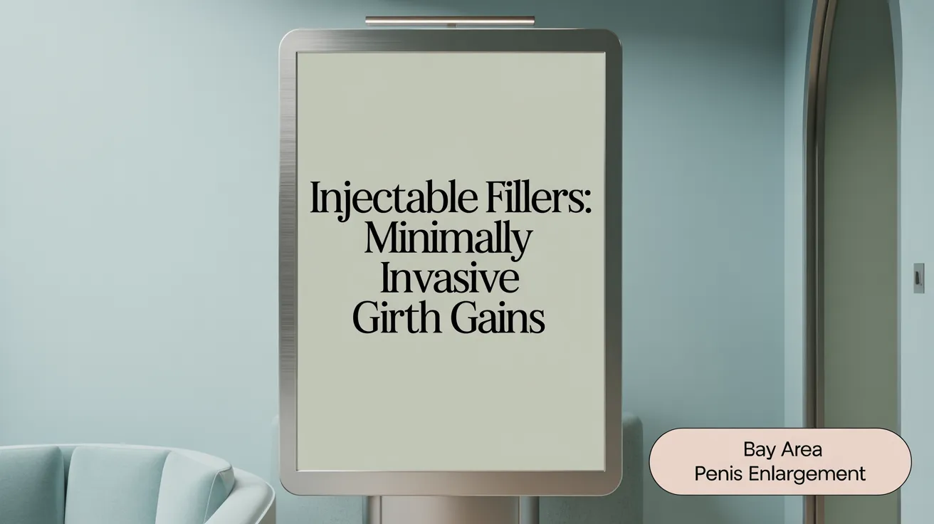 Injectable Fillers: Minimally Invasive Girth Gains