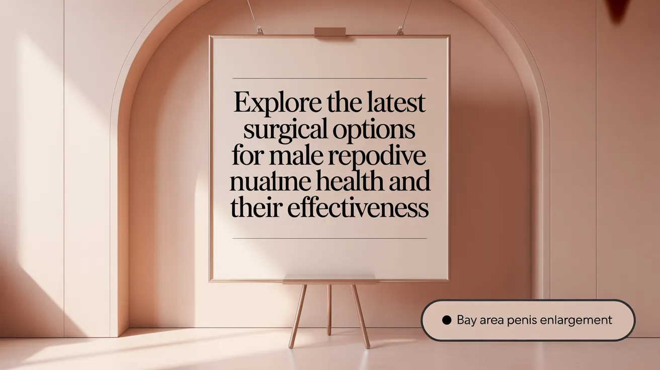Explore the Latest Surgical Options for Penile Enhancement and Their Effectiveness
