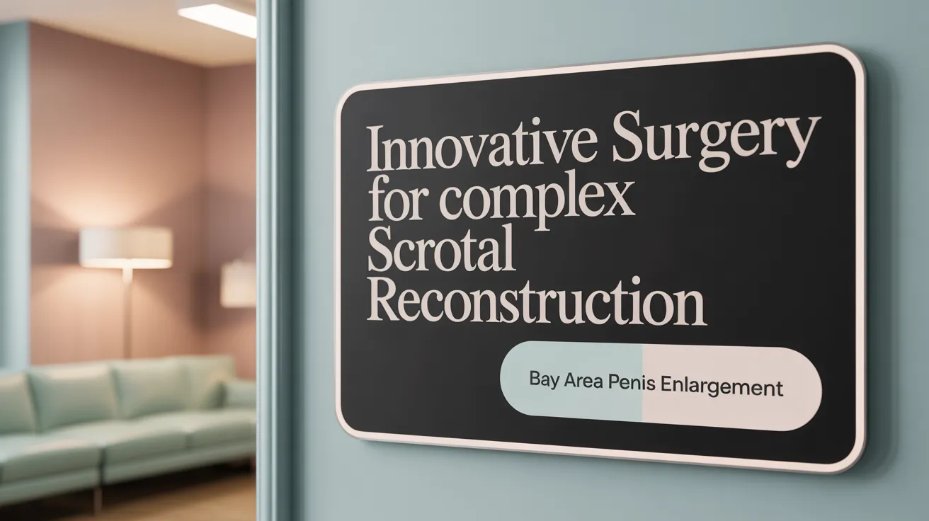 Innovative Surgery for Complex Scrotal Reconstruction