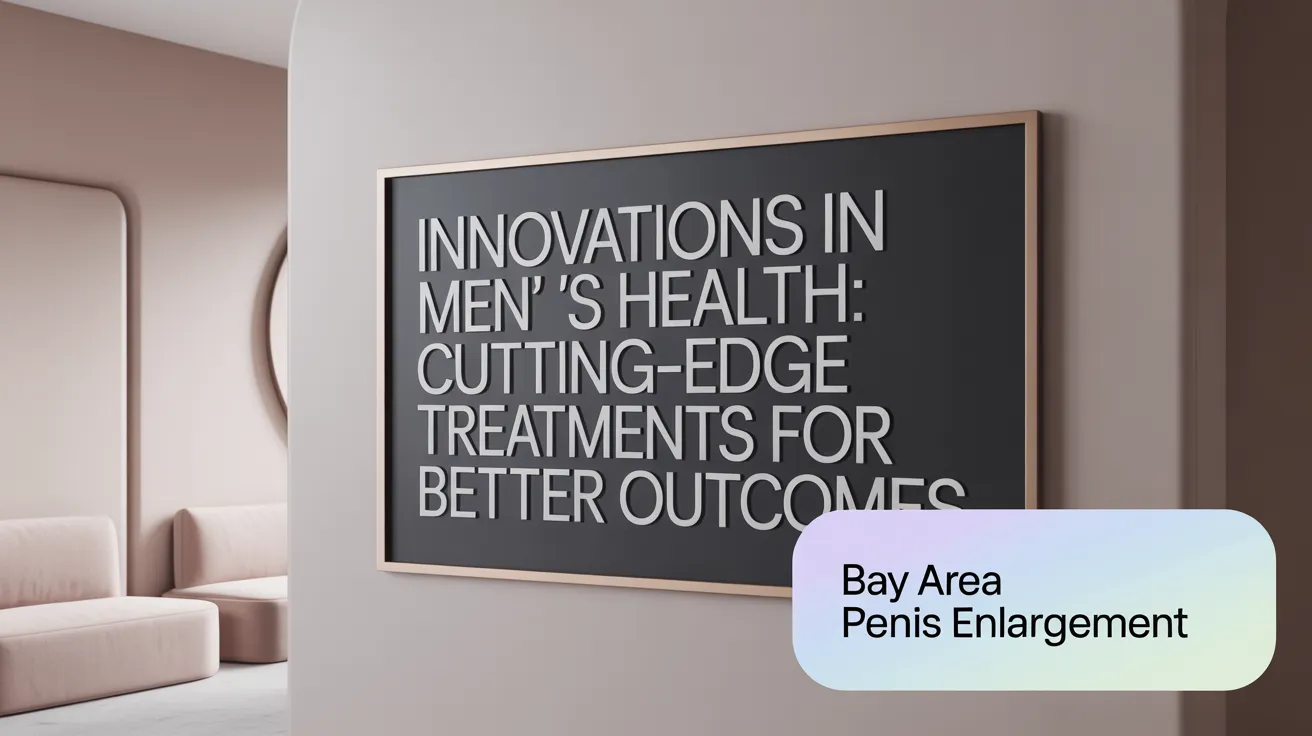 Innovations in Male Enhancement: Cutting-Edge Treatments for Better Outcomes