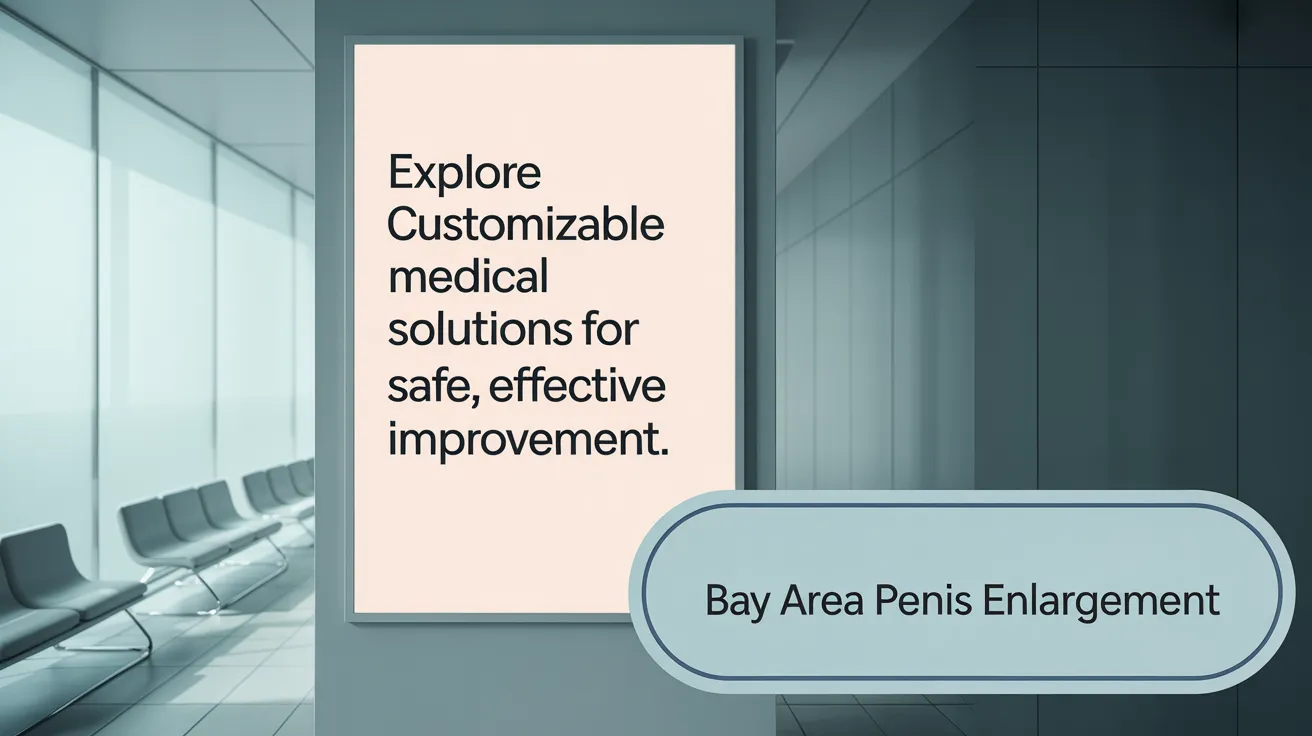Explore Customizable Surgical Solutions for Safe, Effective Penis Enlargement