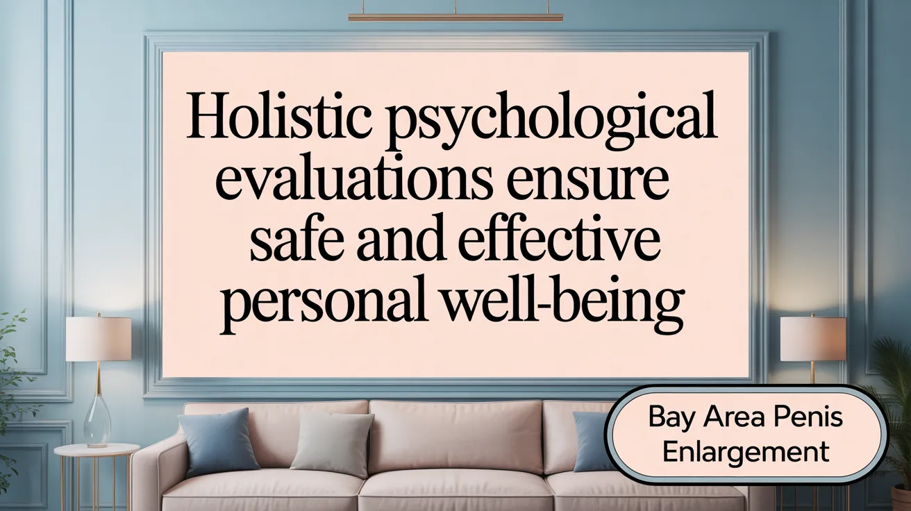 Holistic Psychological Evaluations Ensure Safe and Effective Male Enhancement