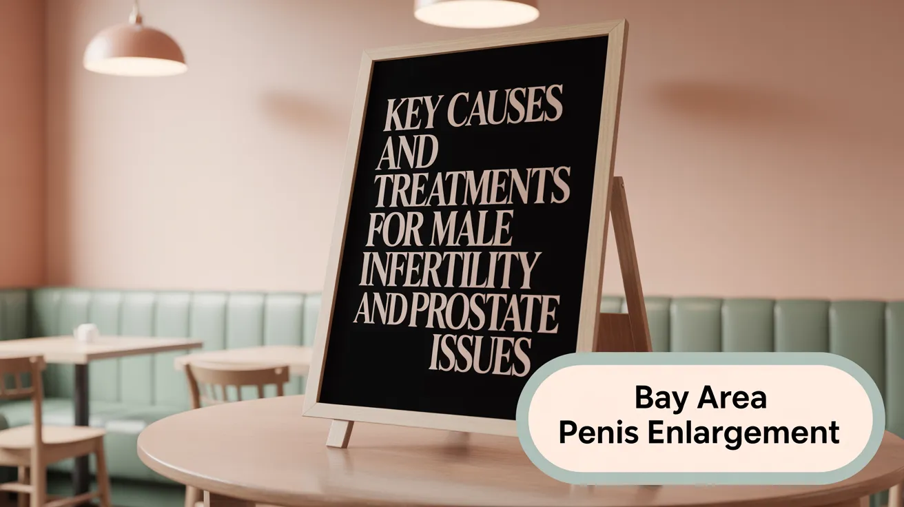 Key Causes and Treatments for Male Infertility and Prostate Issues