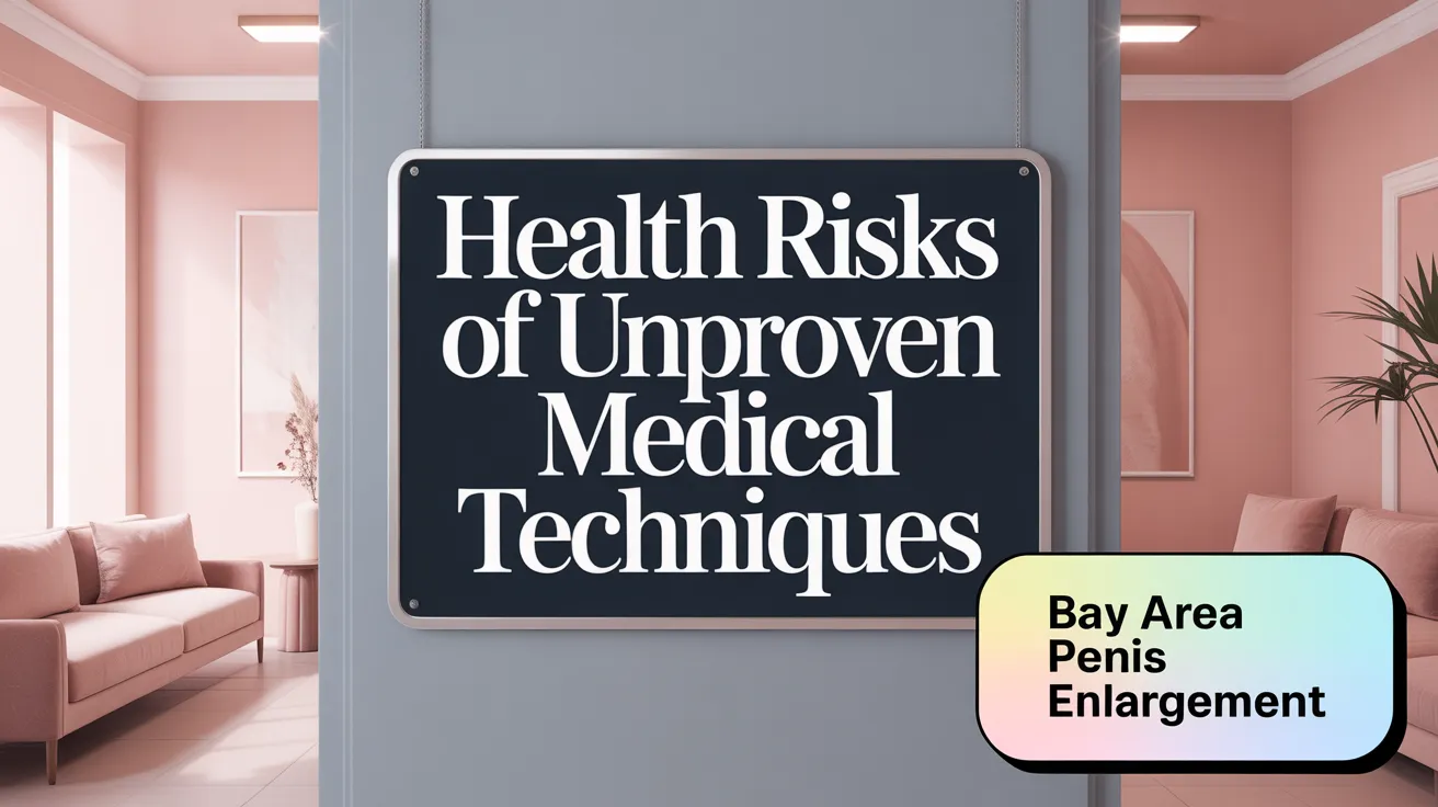 Risks of Unproven Penis Enlargement Techniques