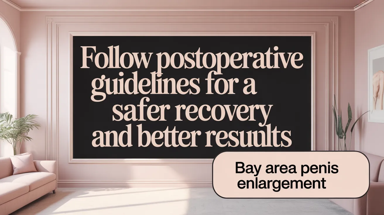 Follow Postoperative Guidelines for a Safer Recovery and Better Results