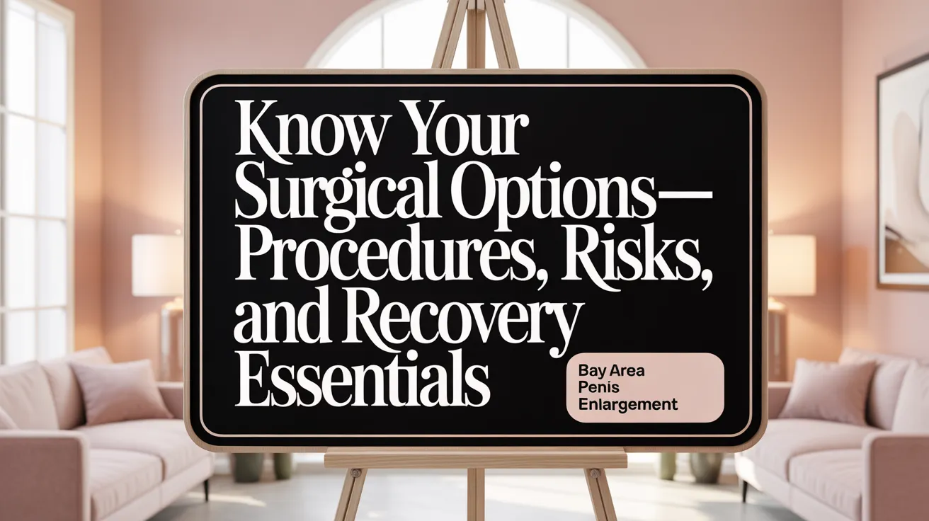 Know Your Surgical Options—Procedures, Risks, and Recovery Essentials