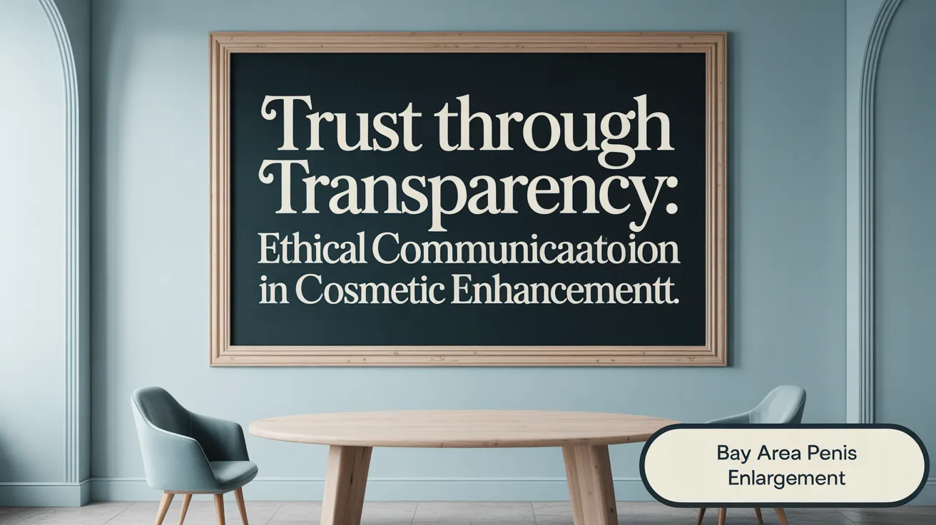 Trust Through Transparency: Ethical Communication in Cosmetic Enhancements