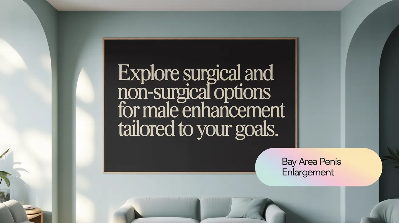 Explore surgical and non-surgical options for male enhancement tailored to your goals.