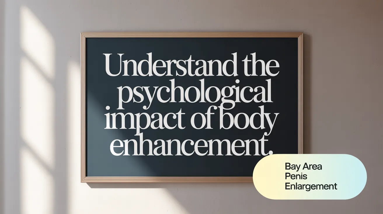 Understand the Psychological Impact of Penile Enhancement