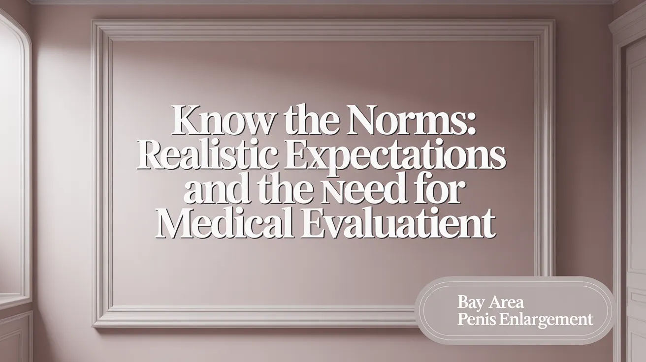 Know the Norms: Realistic Expectations and the Need for Medical Evaluation