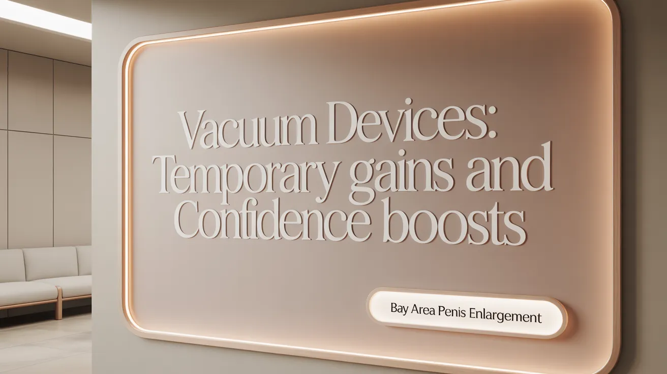 Vacuum Devices: Temporary Gains and Confidence Boosts