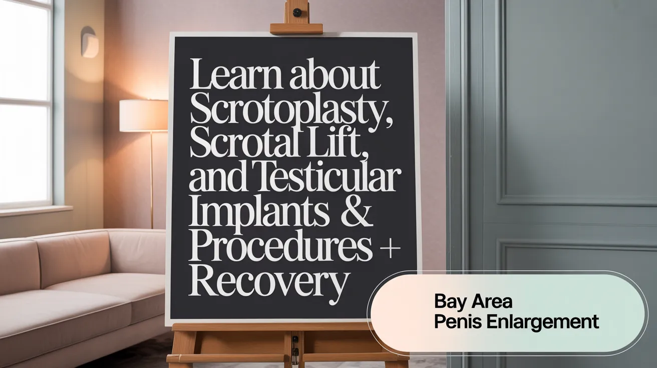 Learn About Scrotoplasty, Scrotal Lift, and Testicular Implants – Procedures &amp; Recovery