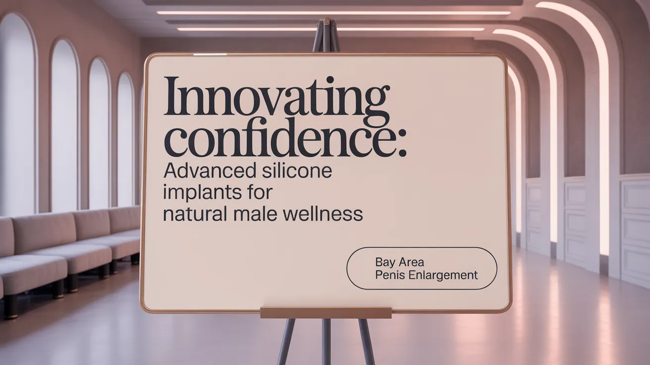 Innovating Confidence: Advanced Silicone Implants for Natural Male Enhancement