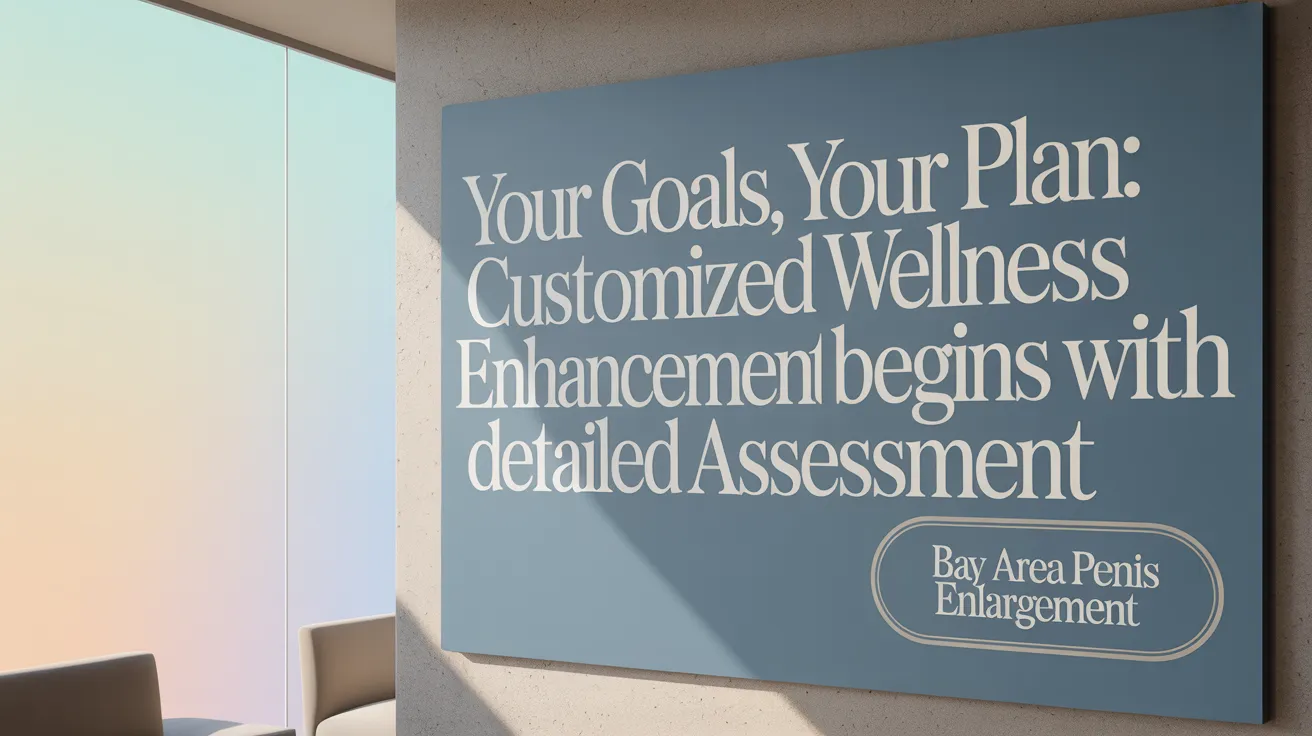Your Goals, Your Plan: Customized Male Enhancement Begins with Detailed Assessment