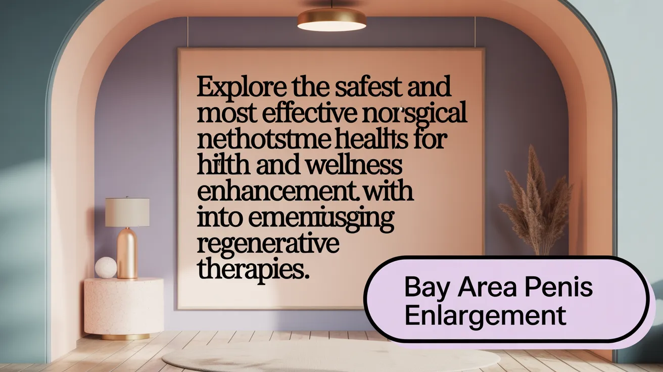 Explore the safest and most effective non-surgical methods for penile enhancement, with insights into emerging regenerative therapies.