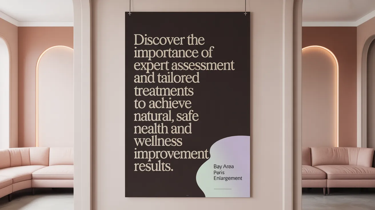 Discover the importance of expert assessment and tailored treatments to achieve natural, safe penile enhancement results.