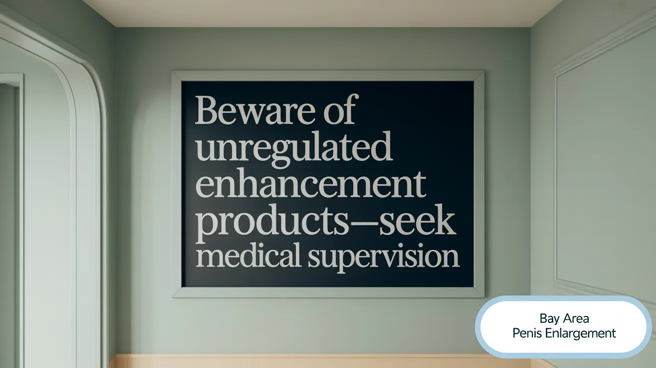 Beware of Unregulated Enhancement Products—Seek Medical Supervision