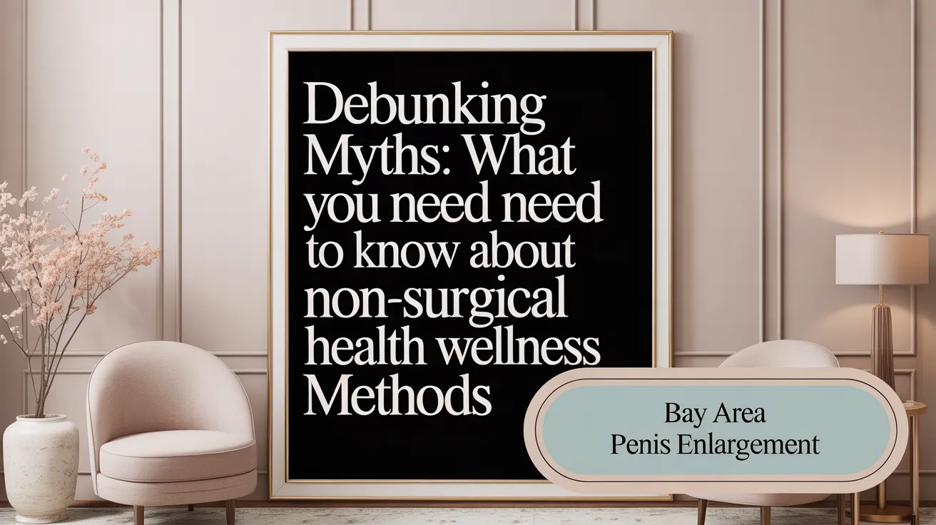 Debunking Myths: What You Need to Know About Non-Surgical Penis Enlargement