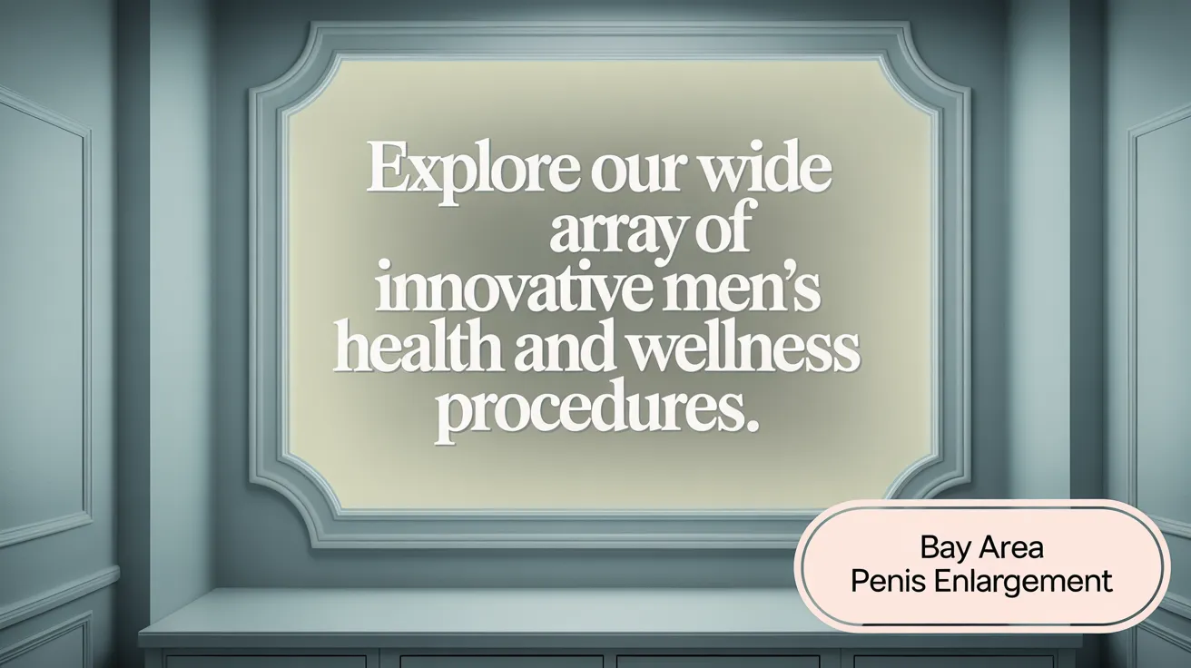 Explore Our Wide Array of Innovative Male Enhancement Procedures