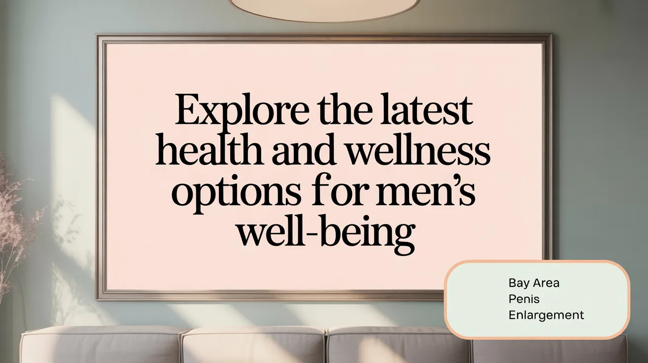 Explore the Latest Surgical and Non-Surgical Options in Male Enhancement