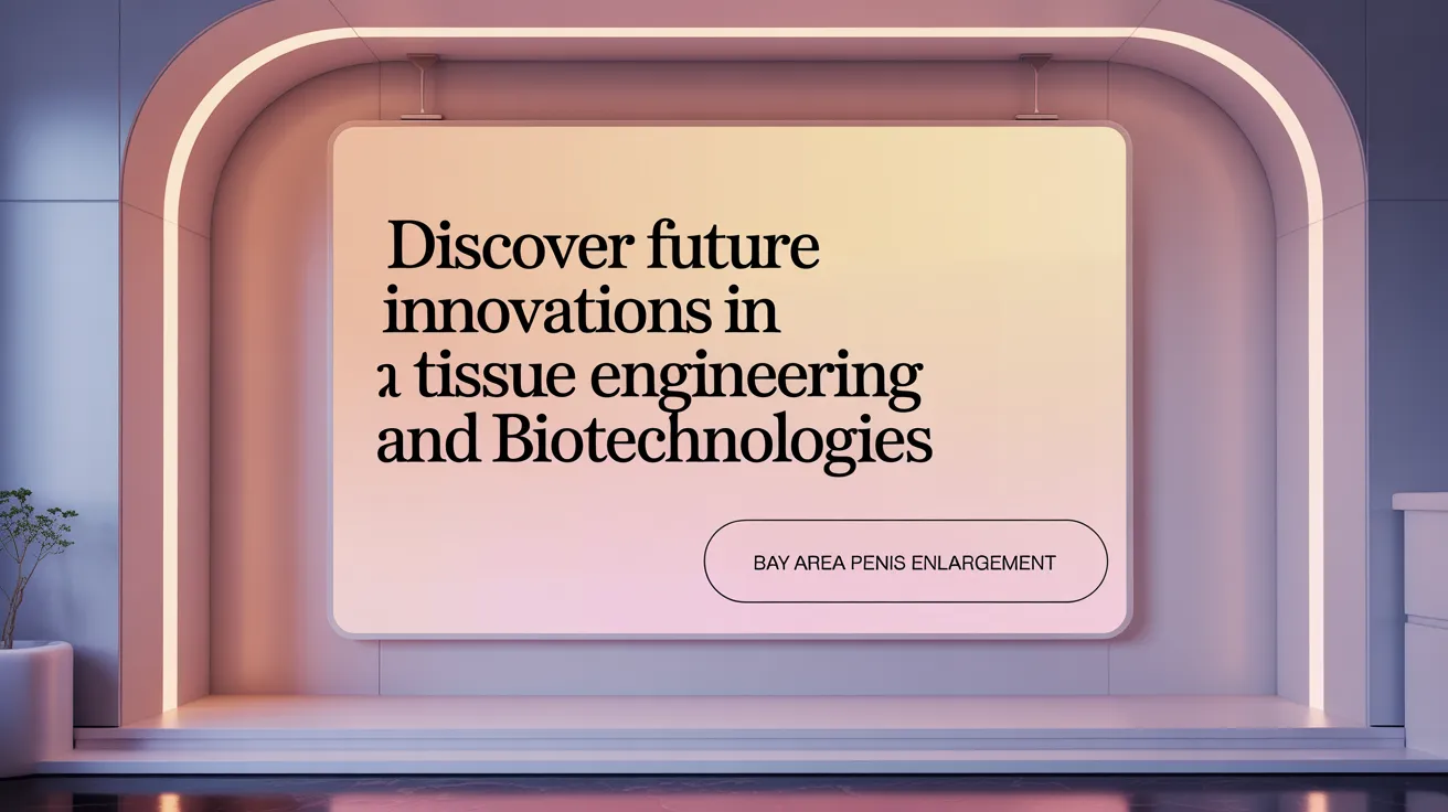 Discover Future Innovations in Tissue Engineering and Biotechnologies