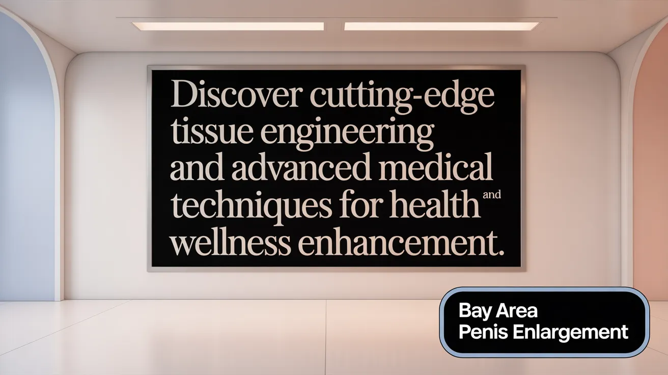 Discover cutting-edge tissue engineering and tunica expansion for permanent penis enhancement