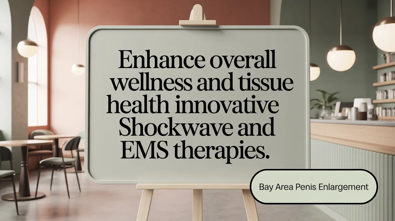 Enhance erectile function and tissue health with innovative shockwave and EMS therapies.
