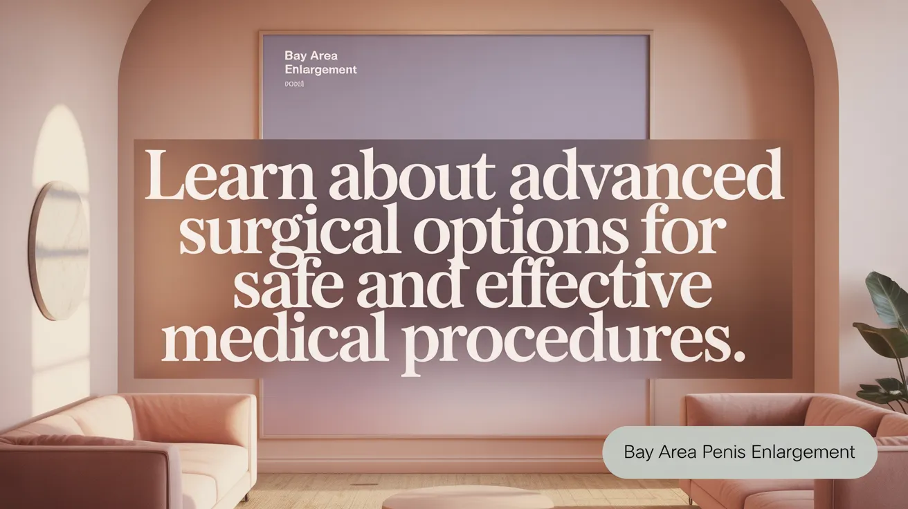 Learn about advanced surgical options for safe, effective penile enhancement.