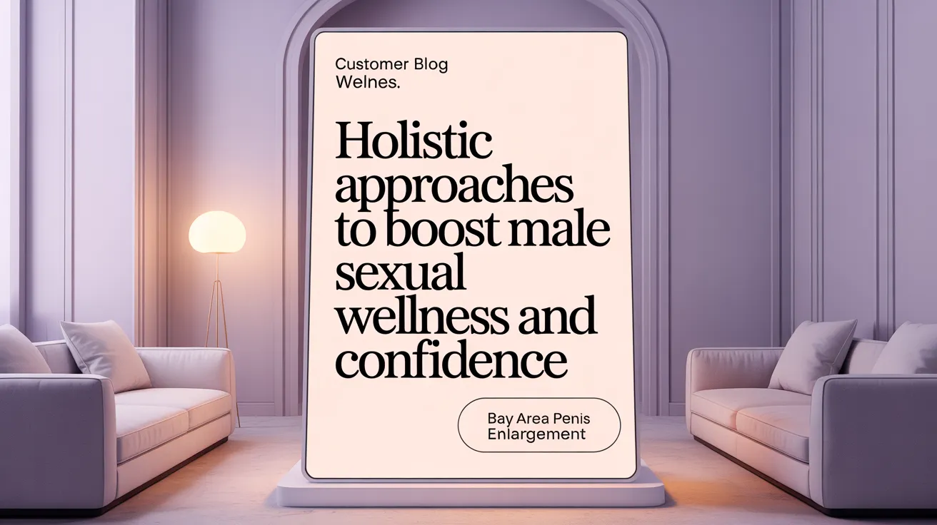 Holistic Approaches to Boost Male Sexual Wellness and Confidence