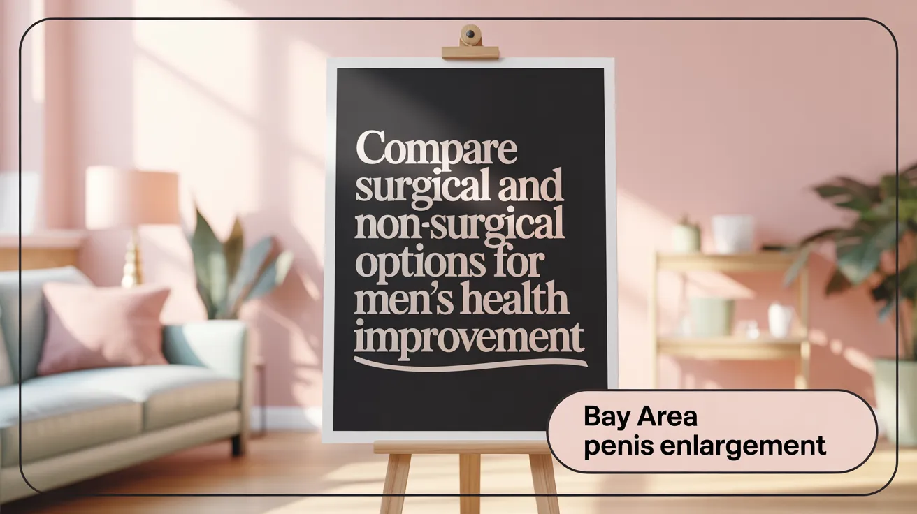 Compare Surgical and Non-Surgical Options for Male Enhancement