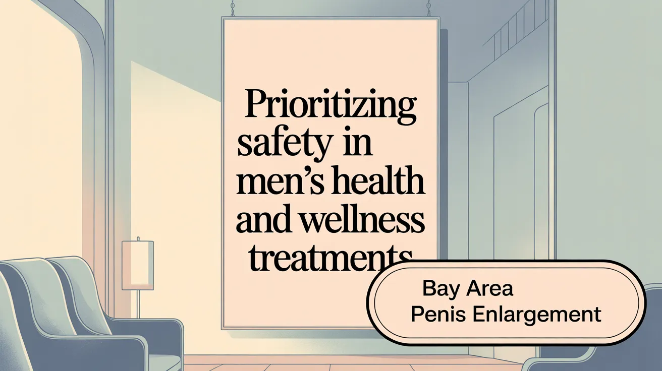 Prioritizing Safety in Male Genital Enhancement Treatments