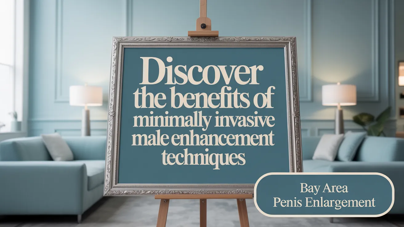 Discover the Benefits of Minimally Invasive Male Enhancement Techniques