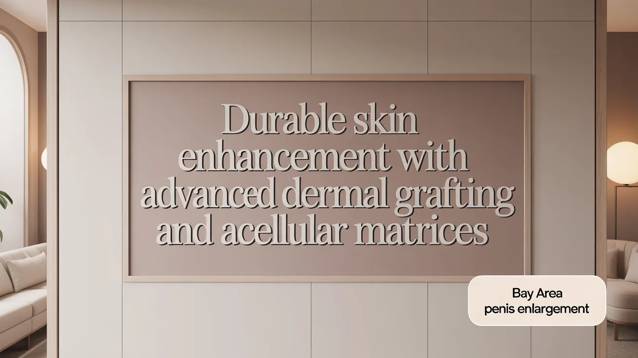 Durable Girth Enhancement with Dermal Grafting and Acellular Matrices