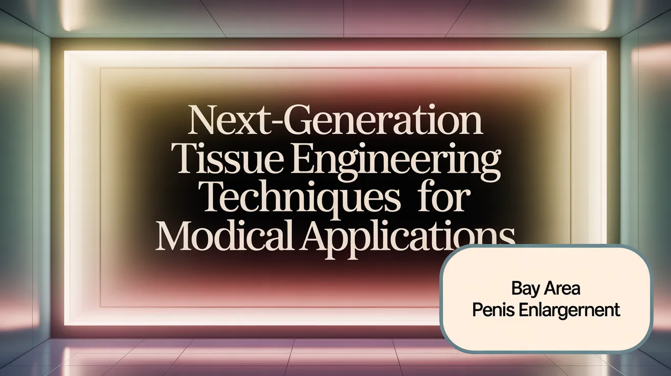 Next-Generation Girth Enhancement with Tissue Engineering Techniques