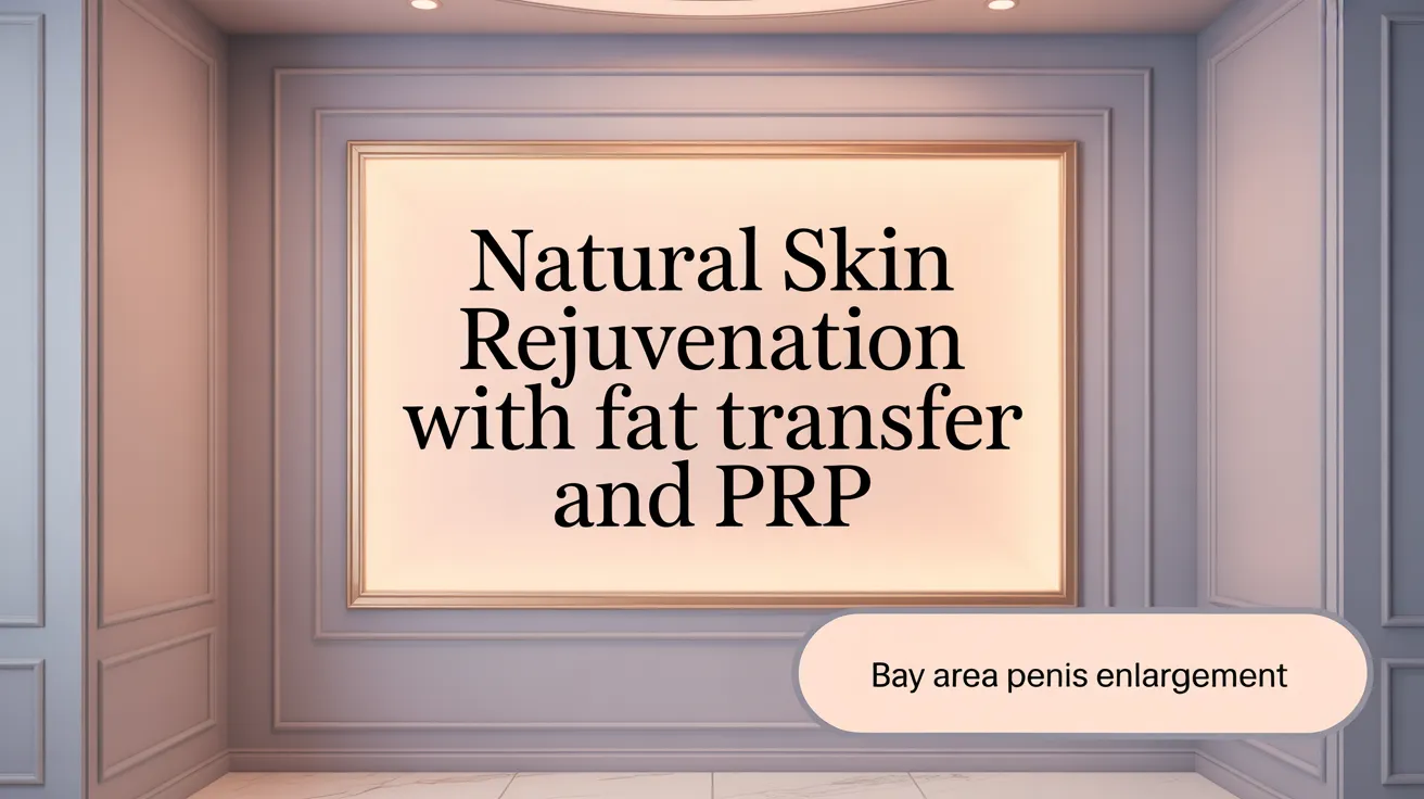 Natural Girth Enhancement with Fat Transfer and PRP